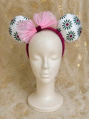 Disney Parks 2019 RARE Haunted Mansion Tightrope Walker Girl Ears Headband 👻🎀